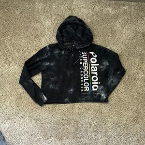 Women’s cropped Polaroid hoodie